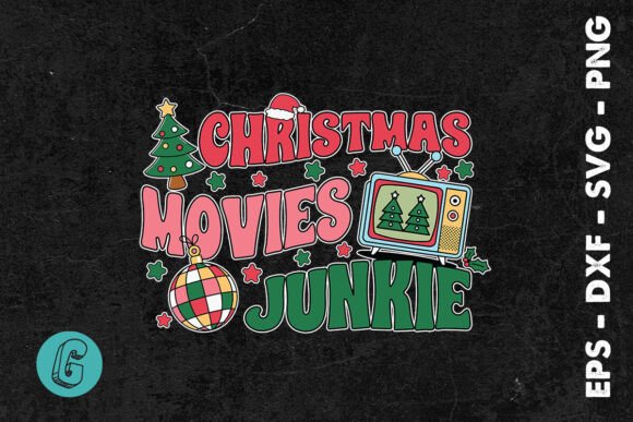 Download Movie Junkie Retro Groovy Christmas SVG - Premium Resources