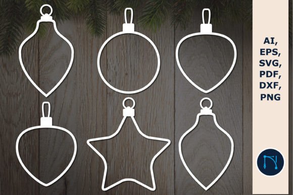 Download Paper Cut Christmas Bauble SVG Bundle - Paper cut Collection
