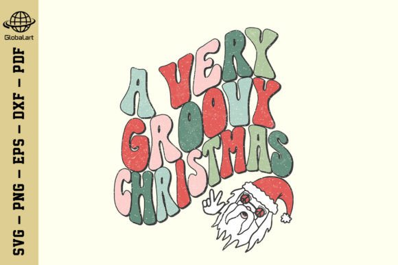 Download A Very Groovy Christmas SVG - Groovy christmas svg Collection