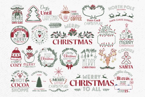 Download Christmas Sign Bundle, Farmhouse Christm - Christmas sign bundle Collection