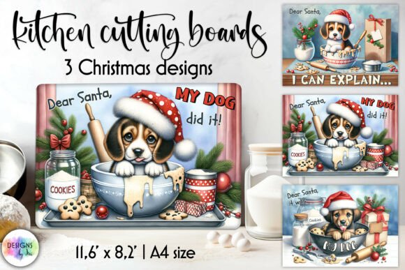 Download Funny Christmas Cutting Boards, Dog PNG - Funny christmas Collection