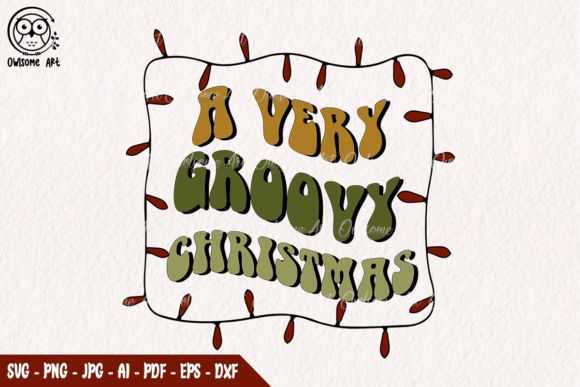 Download A Very Groovy Christmas SVG - Groovy christmas svg Collection