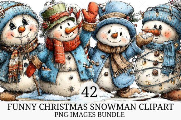 Download Funny Christmas Snowman Clipart - Funny christmas Collection
