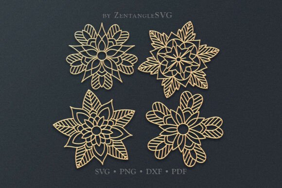 Download Poinsettia SVG Paper Cut &amp; Laser Cutting - Paper cut Collection