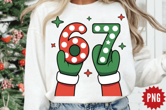 Download Funny Christmas 67, Six Seven Santa PNG - Funny christmas Collection