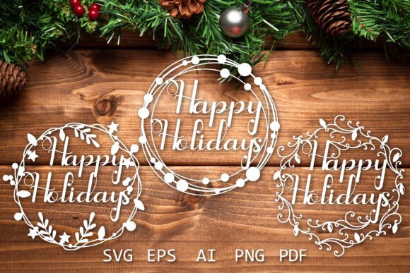 Download Christmas Wreath, Paper Cut Frame - Paper cut Collection