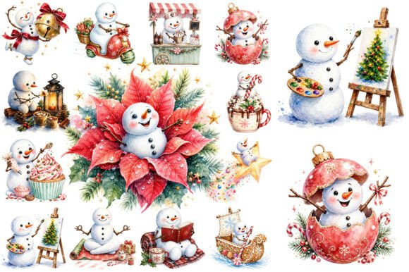 Download Funny Christmas Snowman PNG Bundle - Funny christmas Collection