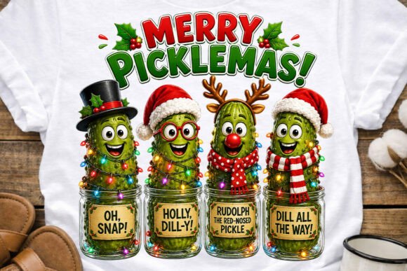 Download Merry Picklemas Funny Christmas Pickle - Funny christmas Collection