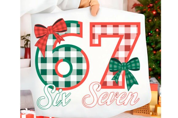 Download Six Seven Bow SVG,Funny Christmas 67 SVG - Funny christmas Collection